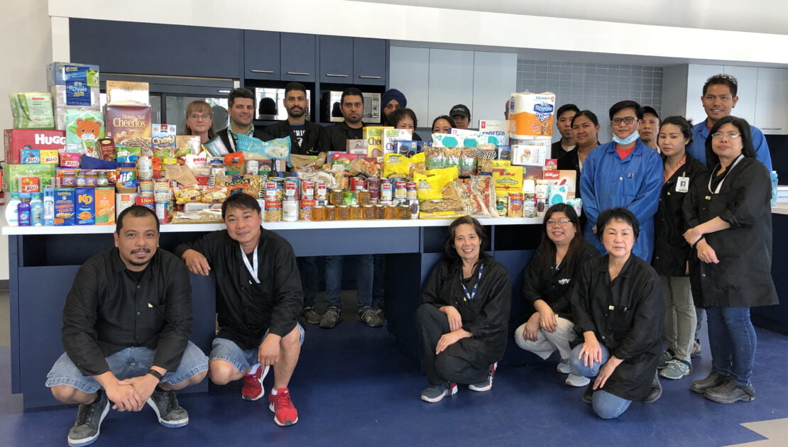 Louise Dean Centre Food Drive 2019