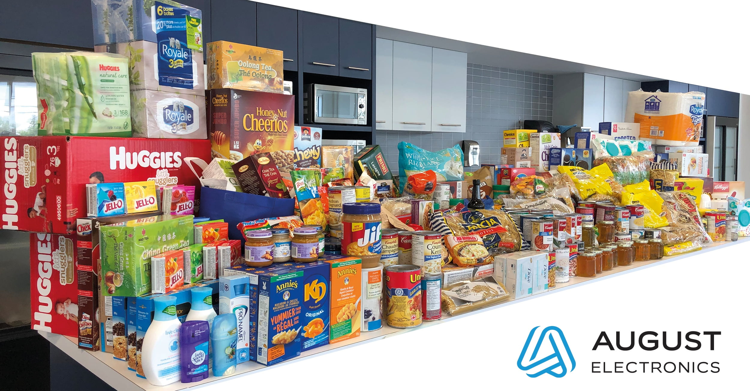 Louise Dean Centre Food Drive 2019