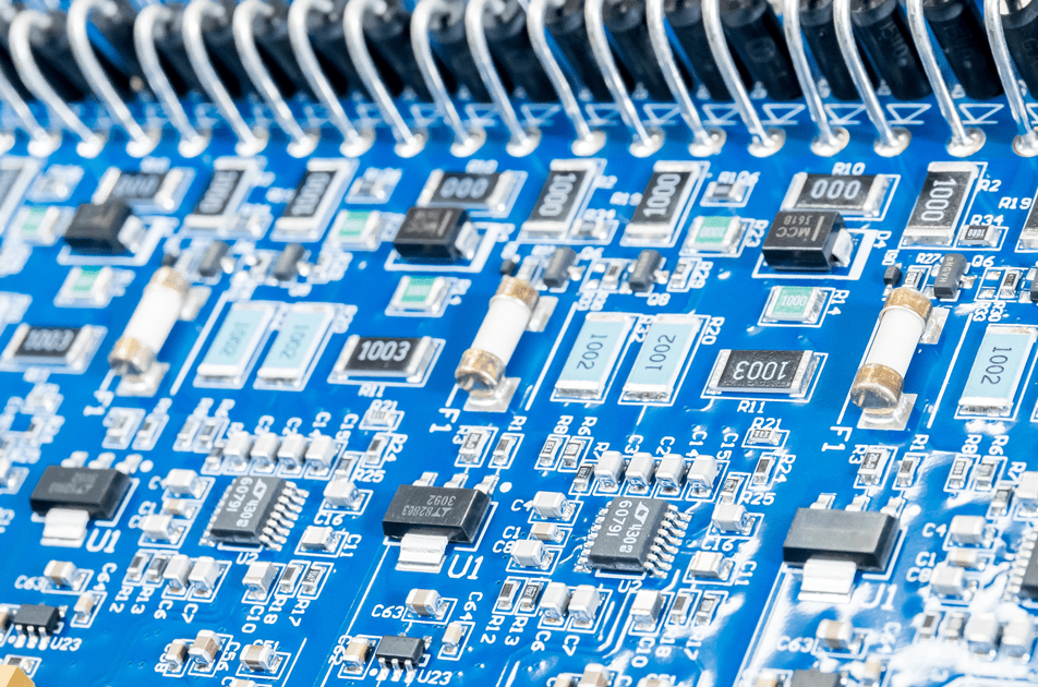 PCB board with optimized part placement