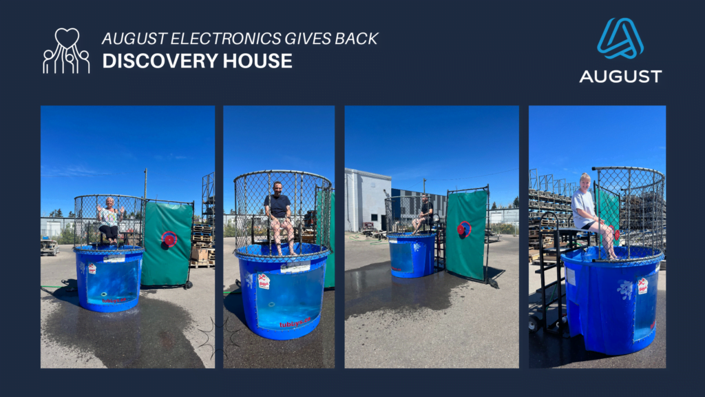 August Electronics Gives Back Discovery House August Electronics